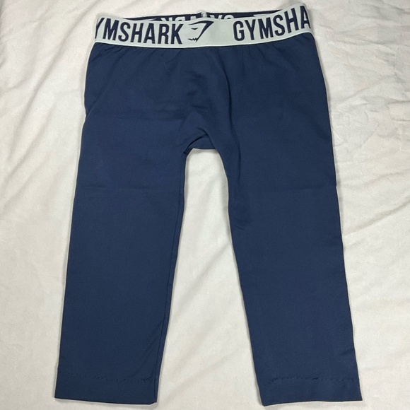 Gymshark Other - Gymshark Mens Compression Leggings Size S Blue Stretch Gym Training Pants